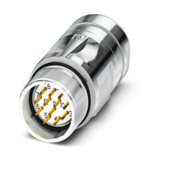 Złącze wielostykowe przemysłowe 12-pinowe M23 Montaż na kablu Wtyczka Phoenix Contact