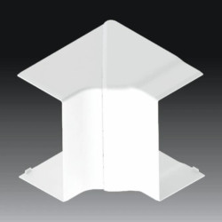 Pokrywa narożna wewnętrzna dla kanałów PK 130X65 D biała 8225_HB