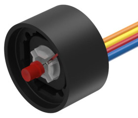 Listwa zaciskowa przycisku EAO 84 blokada Blok przełączników 1 NO 42V ac kolor Czerwony