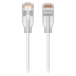 Ubiquiti UniFi Etherlighting Patch Cable, Patchcord UTP kat.6 0.3m, biały (UACC-Cable-Patch-EL-0.3M-W)