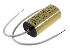 KOND.KNM 8UF 450V OSIOWY 46X46MM