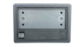 Simon Connect Puszka Sf Podłogowa Pojedyncza 2Xk45 + Sm102/9 Szara Sf170/1