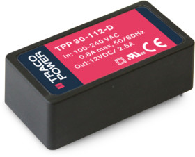 Switching power supply, 48 VDC, 630 mA, 30 W, TPP 30-148-D