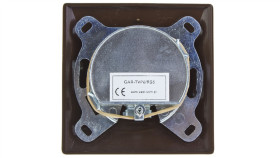 Akcent Gniazdo Antenowe Rtv Końcowe 2,5-3Db Brązowe Gpa-Ak/24