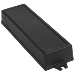 TruComponents 308154 Flanged box ABS Black