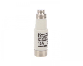 Wkładka bezpiecznikowa D01 gG 400VAC /250VDC 10A W211090