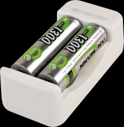 1001-0119-01 ANSMANN Basic II + 2× AA 1300 mAh