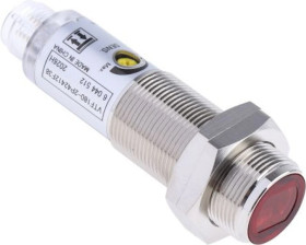 Czujniki fotoelektryczne Tłumienie tła PNP cylindryczny zakres 1→ 140 mm IP67