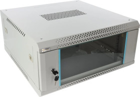 Szafa wisząca RWA466-G 4U 19 szara 600x280x600mm 50kg