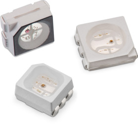LED, SMD, RGB, 6-Pin, 2,4 V, 120°, Wurth Elektronik, WL-SFTW