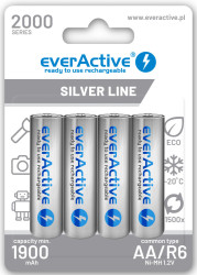 Akumulator AA R6 2000mAh NiMH everActive (blister 4szt.)