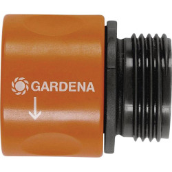 GARDENA 00917-50 Plastic Hose Transducer 26.44 mm (3/4") OT Hose Connector