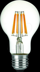 LX023870602 LED bulb E27, 6.5 W, 630 lm, 2500 K, filament, dimmable