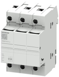 Podstawa bezpiecznikowa do wkładek cylindrycznych 10×38 mm 32A 3P 3NW7033-2