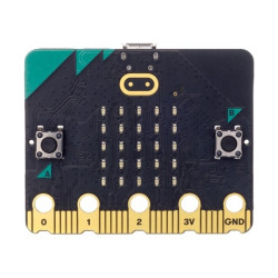 BBC micro:bit 2 Single - moduł edukacyjny, Cortex M4, akcelerometr, Bluetooth, LED 5x5