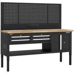 Sealey APMWB72COMBO1W Superline PRO&#xAE; Modular Workbench with 4 Drawers &amp;