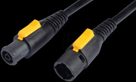 NKPF-M-B-1.5 powerCON TRUE1 extention cable, 1,5 m