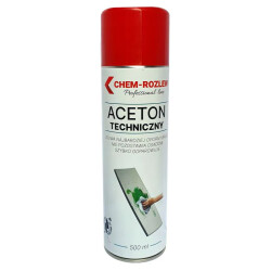 Aceton techniczny 500ml CHEM-ROZLEW spray / AT500
