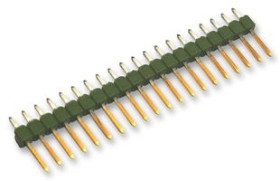 AMP-5-826629-0 listwa kołkowa jednorzędowa prosta 40pin, wysokość 6,7mm