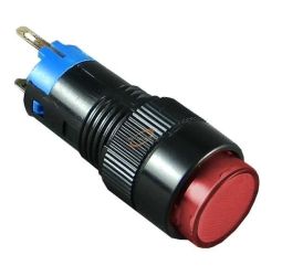 PRZEŁĄCZNIK MONOSTAB. CZERW. OKR 3A 250V PODŚW.12V MKX