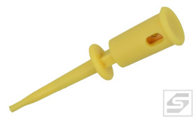 Chwytak pomiarowy R8-105A-Y;źółty; 43.5mm;pazurkowy;1mm;3A;60V;SCI;