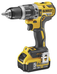 Wiertarki bezprzewodowe, 460W (DCD796P2), 5Ah, 18V, Li-ion, Dewalt