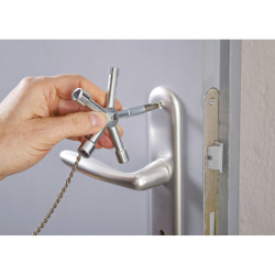 Toolcraft TO-6707229 Enclosure Key For Switchgear &amp; Building Systems