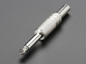 Adafruit 1/4" (6.35mm) DIY Mono Plug