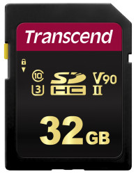 Karta SD SDHC, 32 GB TLC, Transcend 500S -25 → +85°C