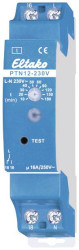 Eltako 23001802 PTN12-230V Przycisk testu 230 V/AC 1 szt. Zakres czasu: 0.1 - 14400 s 1 zestyk przełączny