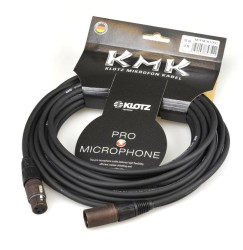 KLOTZ KMK Kabel mikrofonowy przedłużacz XLR (wtyk / gniazdo) 10m