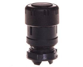 Napęd przycisku grzybkowego czarny przez obrót ZB5AS42