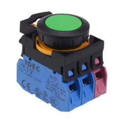 CW1B-M1E21G Green Momentary Push Button Switch 2NO-1NC IP65 IDEC