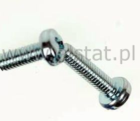 Śruba M2,5x4mm łeb walec ocynk