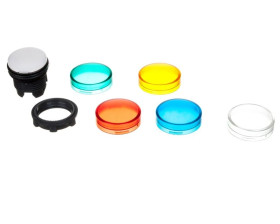 Główka lampki sygnalizacyjnej LED fi 22mm 5 kolorów IP66 ZB5AV003