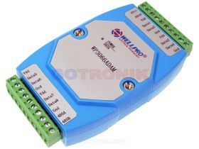 WP3066ADAM 8 kanałowy moduł akwizycji danych DS18B20 / RS485 Modbus RTU