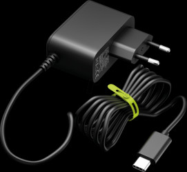 74437 Plug-in power supply for Raspberry Pi 5, 5.1 V, 5.0 A, USB Type