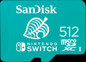 SDSQXAO-512G-GNCZN microSDXC Memory Card 512 GB, SanDisk Nintendo