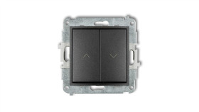 Mini Mechanizm Łącznika Żaluzjowego Z Podtrzymaniem Grafitowy 11Mwp-88