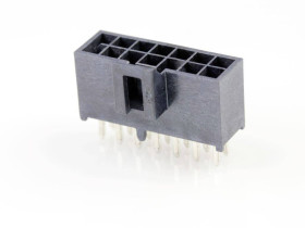 Molex Listwa kołkowa, żeńska, do wbudowania, standardowa Ilość pinów 14 Wymiary siatki: 2.50 mm 1053101114 1 szt. paleta
