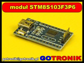 Mini moduł z procesorem STM8S103F3P6 STM8 LCT-110