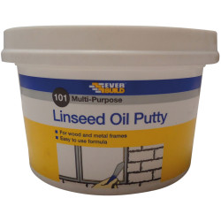Everbuild MPN05 Multi Purpose Linseed Oil Putty 101 Natural 500g