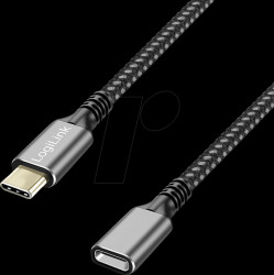 CUA0108 USB 3.1 cable, type-C connector > port, 1 m
