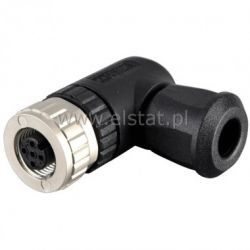 Złącze kątowe żeńskie 5P skręcane CONEC