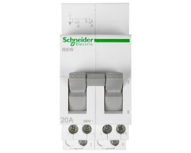 Przełącznik modułowy zasilania ZAŁ/WYŁ 2P 20A iSSW A9E18071