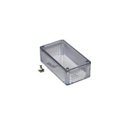 Polycarbonate Case - 4.7 x 2.6 x 1.4" Clear