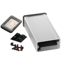 Hammond 1457C1202E Extruded Aluminium EMI/RFI Flanged Panel 120x59x31