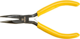 Szczypce precyzyjne wydłużone wygięte 125 mm hartowana stal węglowa 32D033