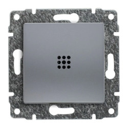 VENA Przycisk z klawiszem podświetlany bez ramki 10AX 250V 524010