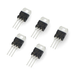 Tranzystor bipolarny NPN Darlington TIP122 100V/5A - 5szt.